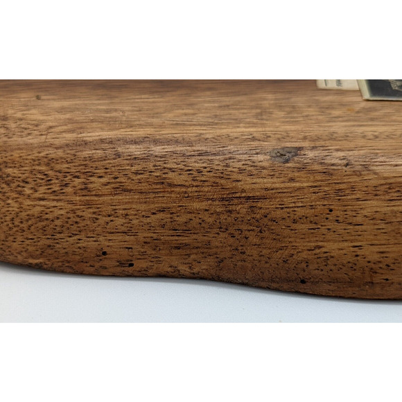 Leilani Monkey Pod Wood Tray Hand Crafted Three Parts Mid Century Philippines - Picture 9 of 12